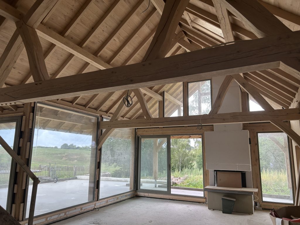 nieuwbouw houtskeletbouw met biobased isolatie