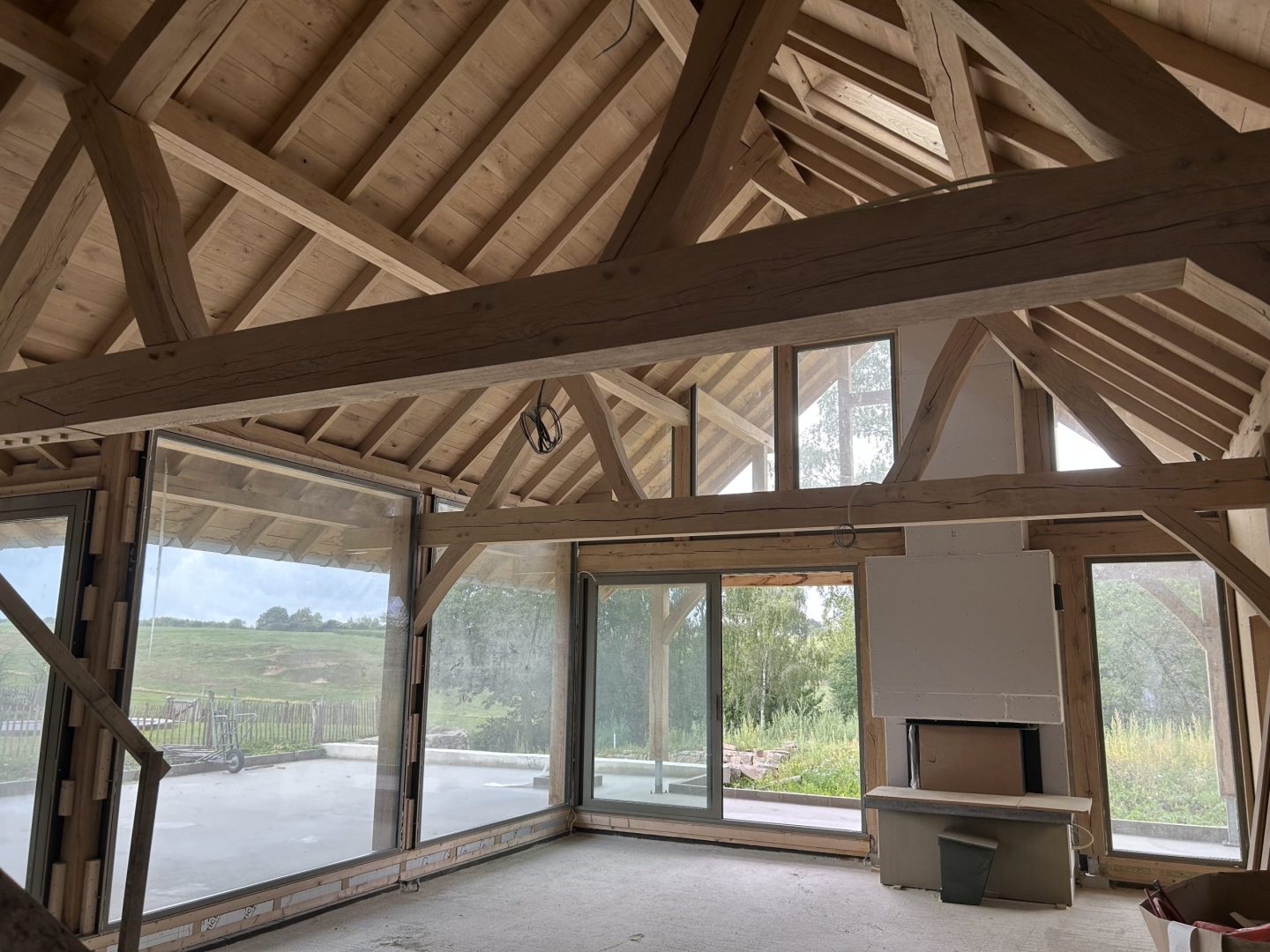 nieuwbouw houtskeletbouw met biobased isolatie